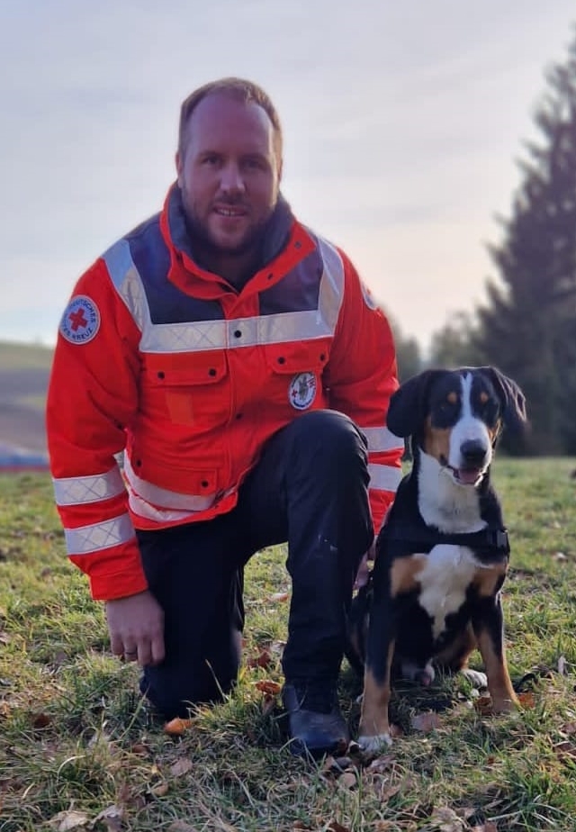 Daniel Schaubschlger mit Balu