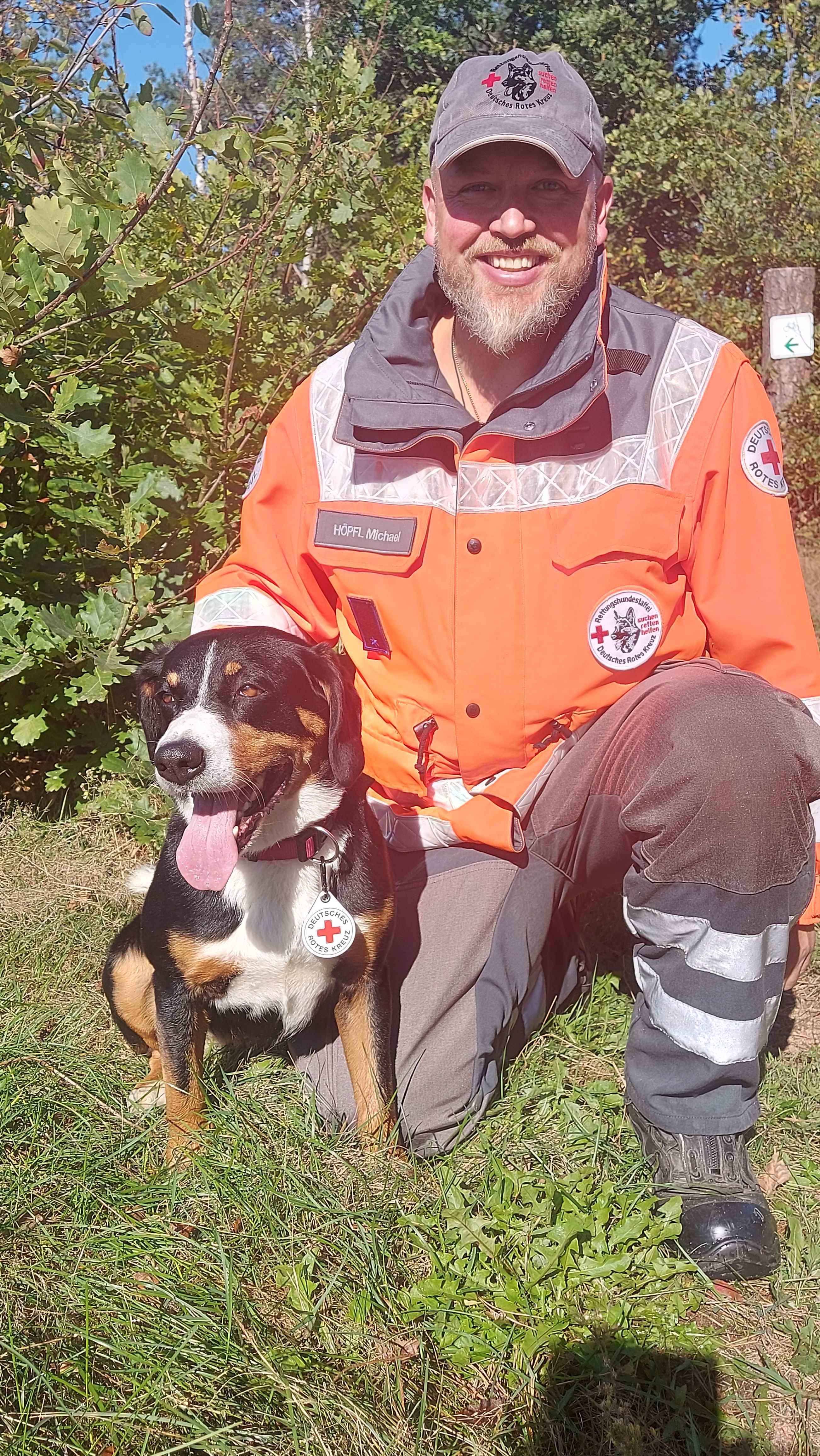 Michael Hpfl mit Luna